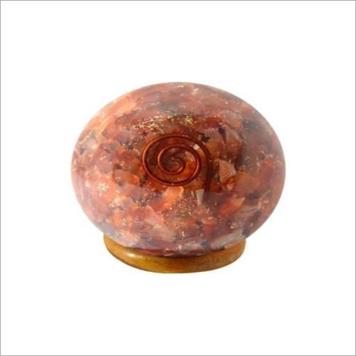 Carnelian Orgonite Ball