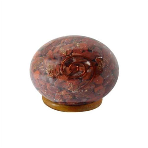 Red Jaspher Orgonite Ball