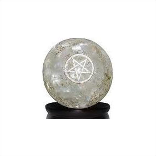 Selenite Orgonite Ball