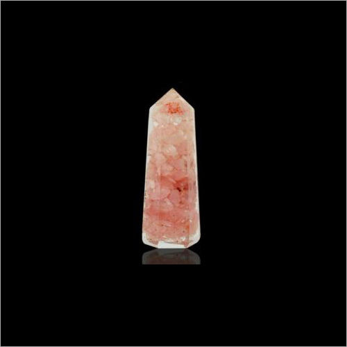 Rose Quartz Orgonite Wand