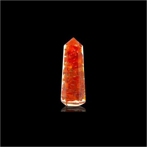 Carnelian Orgonite Wand