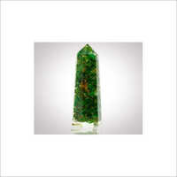 Green Jade Orgonite Wand