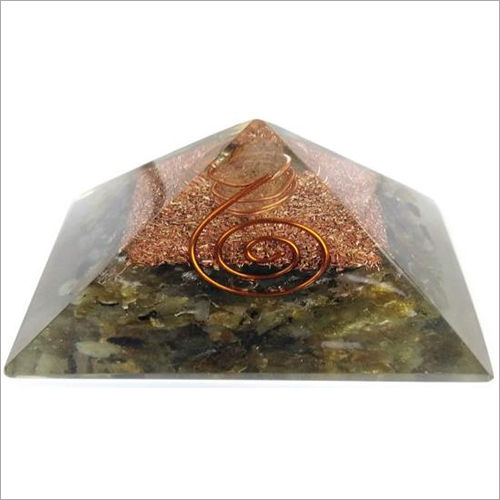 Labrodorite Orgonite Pyramid