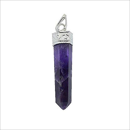 Amethyst Pencil Pendant