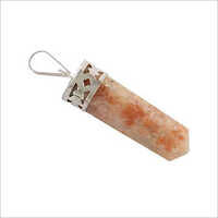 Sunstone Pencil Pendant