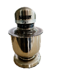Planetary Food Mixer 10 Litres - Stainless Steel Body, 8x16x18 Cm Dimensions, 220v, Variable Speed, 3 Attachments, 2kg Cream, 1kg Flour Mixing Capacity