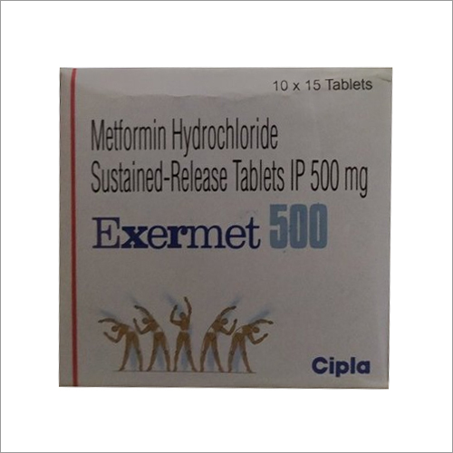 500 Mg Metformin Hydrochloride Sustained Tablets Ip General Medicines