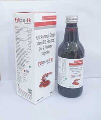 300ml Ferric Ammonium Citrate Vitamin B12 Folic Acid Zinc And Pyridoxide Suspension