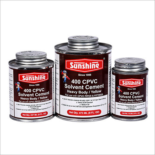 400 CPVC Solvent Cement