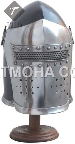 Medieval Barbuta Helmet