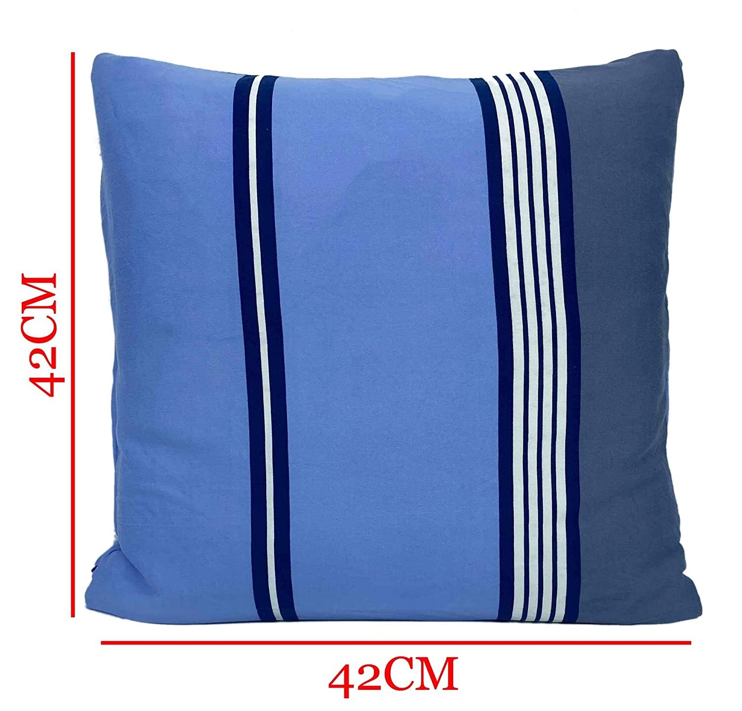 Polyester Throw Pillow Case Cushion Cover Home Sofa Decorative Cover Only No Insert 16.5x16.5 inch/ 42x42cm Check