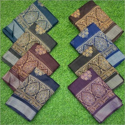 Different Available Ladies Fancy Cotton Sarees