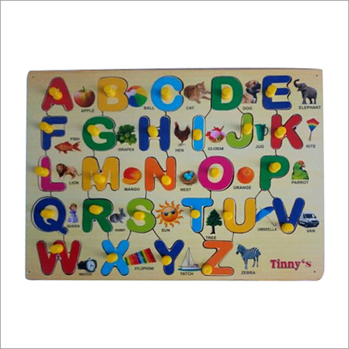 Multi Colour Alphabet Puzzle