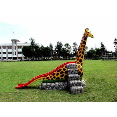 Spiral Giraffe Slide