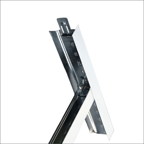 T Grid Ceiling Channel - Galvanized Steel Industrial Application Corrosion Resistant Enhanced Maximum Accessibility for Secure Framework Suspension