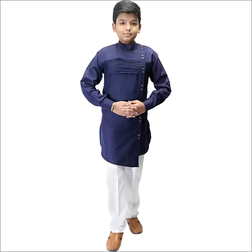 Navy Blue Kurta Pajama