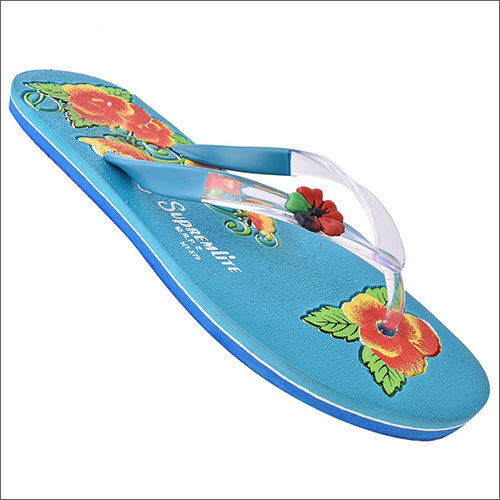 Rubber Ladies Pu Slipper