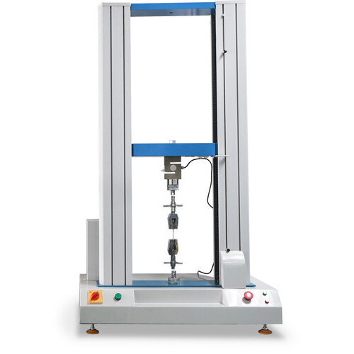 Tensile Testing Machine With Rubber Lined Flat Jaw Type Production Capacity: 0.01- 500 Milliliter (Ml)