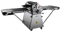 Dough Sheeter 520 And 650 - Full Stainless-steel Body, Belt Size: 520mm & 650mm, Dimensions: 36x106x44 & 40x106x44, Voltage: 220v 50hz, Power: 0.55kw, Max Dough Capacity: 5.5kg & 7.5kg