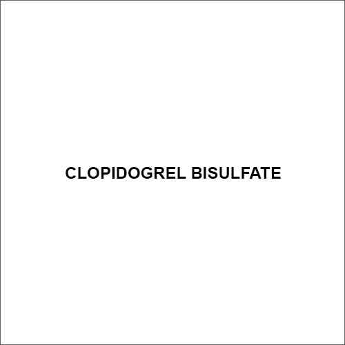 Clopidogrel Bisulphate