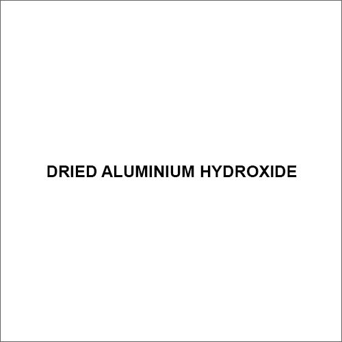 Dried Aluminium Hydroxide