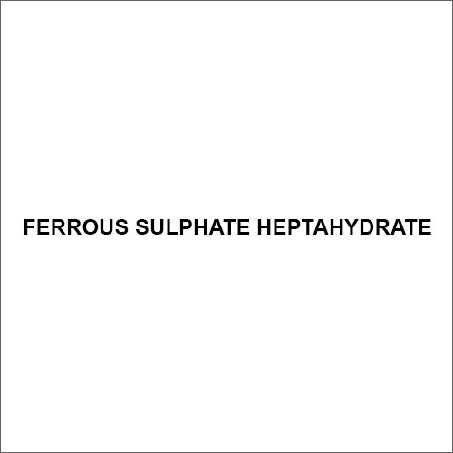 Ferrous Sulphate Heptahydrate By GRADIENT PHARMACEUTICALS