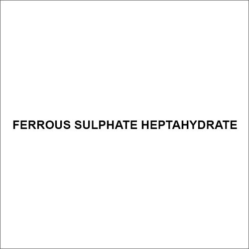Ferrous Sulphate Heptahydrate
