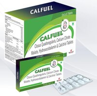Calcium as CCM Cissus Quadrangularis Hydroxocobalamin with Calcitriol Tablets