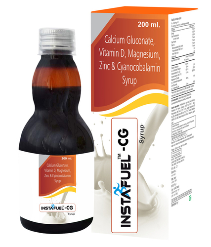 Calcium Gluconate Vitamin D Magnesium Zinc with Cynocobalamin Syrup