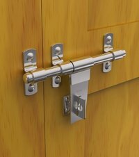 Ss And Brass Door Hardware - Silver Finish | Durable Material, Stylish Design, Versatile For Various Interior Styles