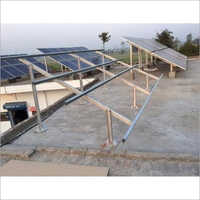 Galvanized Iron Solar Panel Stand Structure