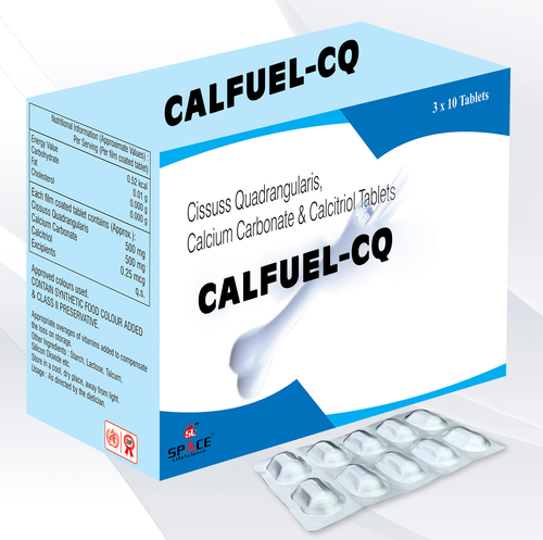 Calcium Carbonate Cissus Quadrangularis with Menaquinone K2-7 Tablets