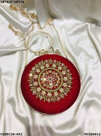 Handi Craft Evening Box Clutch Bags