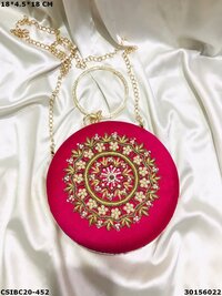 Handi Craft Evening Box Clutch Bags