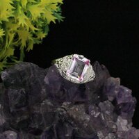 Mystic Topaz Silver Ring