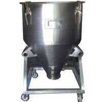Stainless Steel Hopper Bin