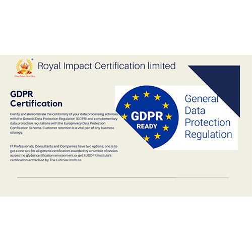 GDPR Certification Services