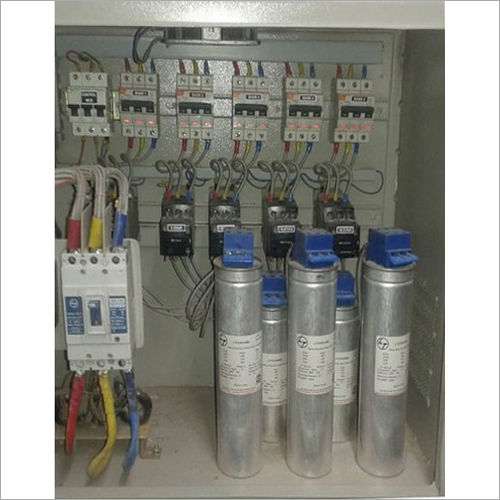 Three Phase Apfc (Capacitor Panel) Control Panel) Base Material: Metal Base