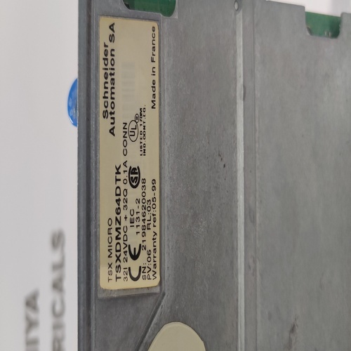 SCHNEIDER ELECTRIC TSXDMZ64DTK MEDICON TSX MICRO INPUT MODULE