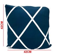 House of Quirk Polyester Throw Pillow Case Printed Cushion Cover Home Sofa Decorative 16.5x16.5 inch