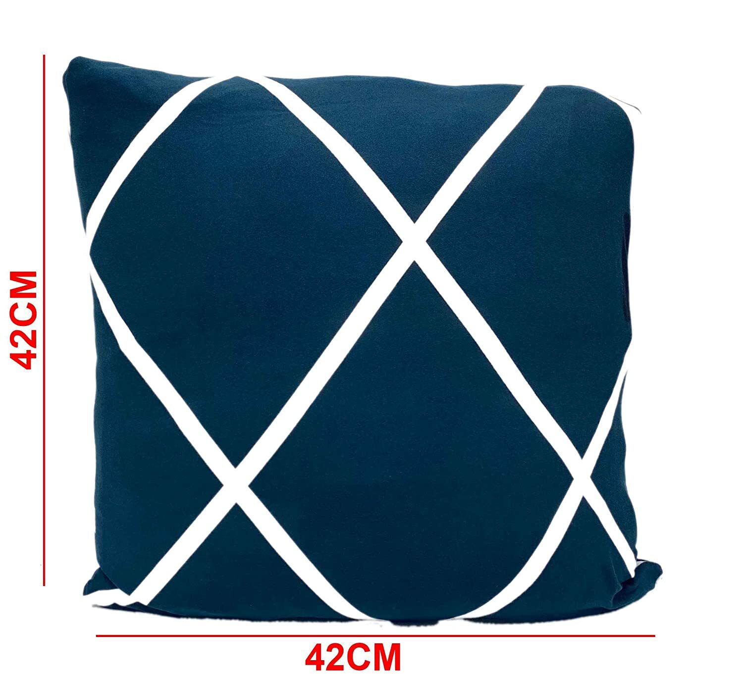 House of Quirk Polyester Throw Pillow Case Printed Cushion Cover Home Sofa Decorative 16.5x16.5 inch