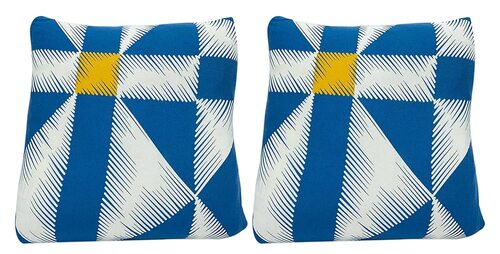 Polyester Throw Pillow Case Printed Cushion Cover Home Sofa Decorative 16.5x16.5 inch