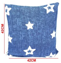 Polyester Throw Pillow Case Printed Cushion Cover Home Sofa Decorative 16.5x16.5 inch