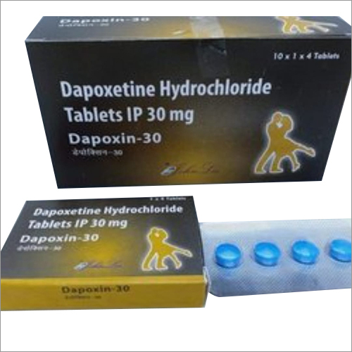 30 MG Dapoxetine Hydrochloride Tablets IP