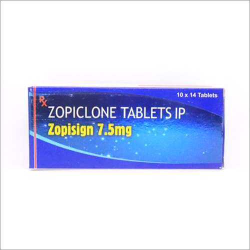 7.5 MG Zopiclone Tablets IP