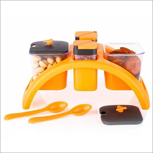 High Quality Plastic Spice And Pickle Storage Container Set