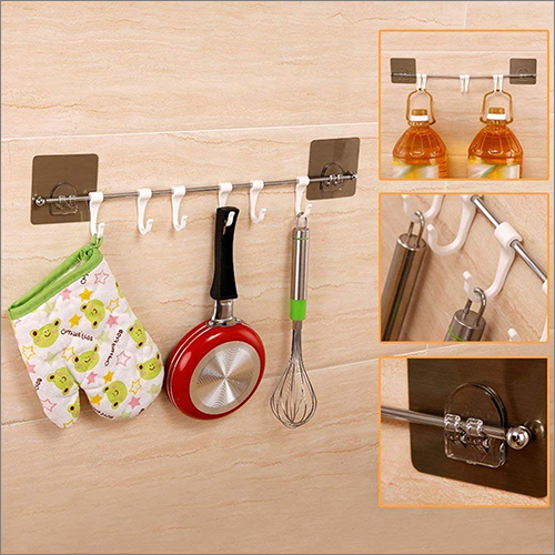 Stainless Steel Wall Mounted Hanger Size: Customized