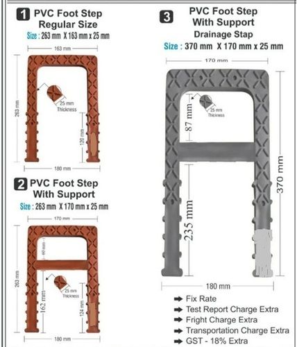 PVC FOOT STEP