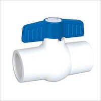 White PP Ball Valve