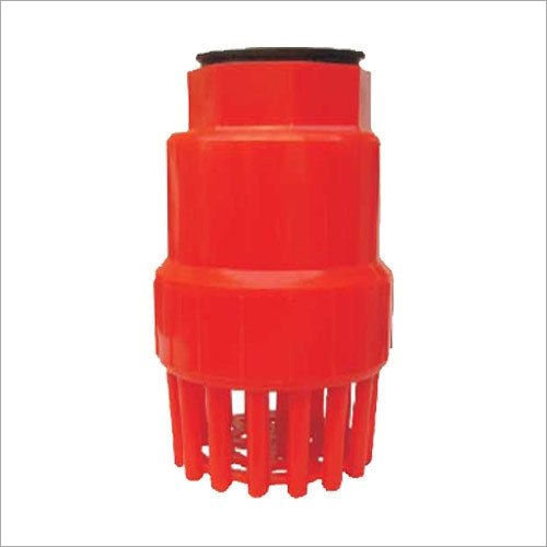 Red PP Foot Valve